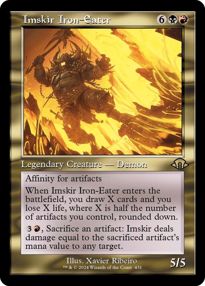 Imskir Iron-Eater (Retro Frame) (431) [Modern Horizons 3]