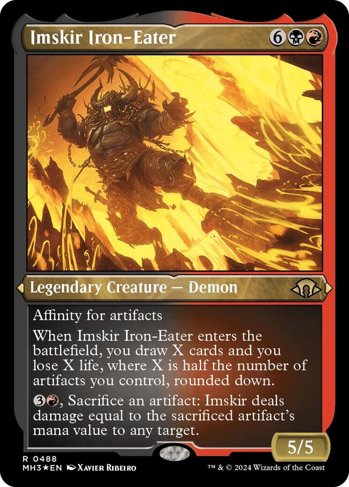 Imskir Iron-Eater (Foil Etched) (488) [Modern Horizons 3]