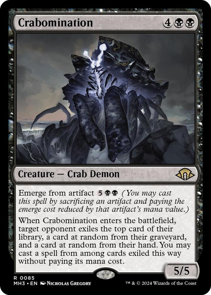 Crabomination (85) [Modern Horizons 3]