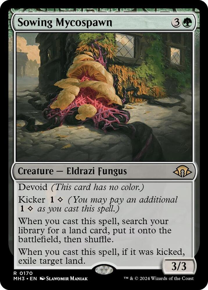 Sowing Mycospawn (170) [Modern Horizons 3]