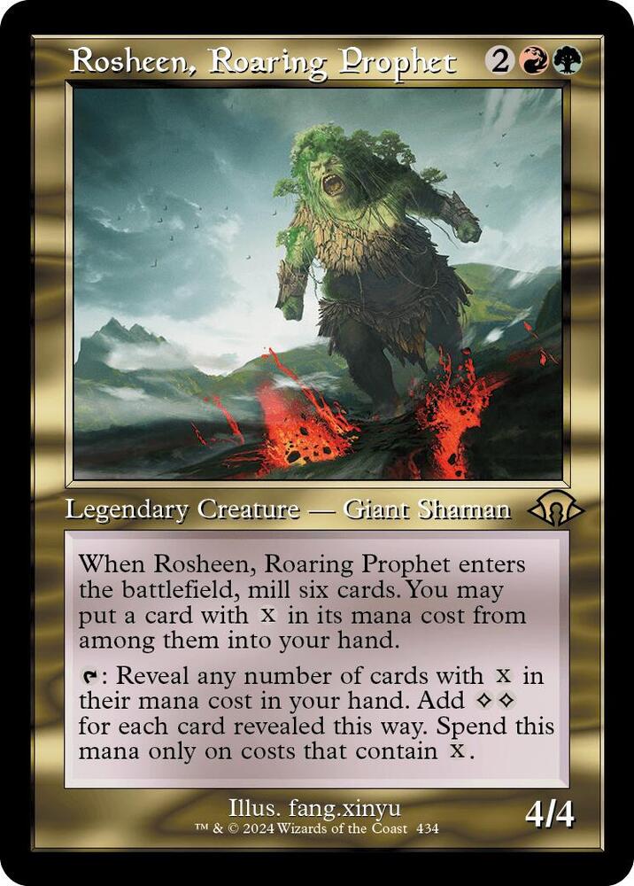 Rosheen, Roaring Prophet (Retro Frame) (434) [Modern Horizons 3]