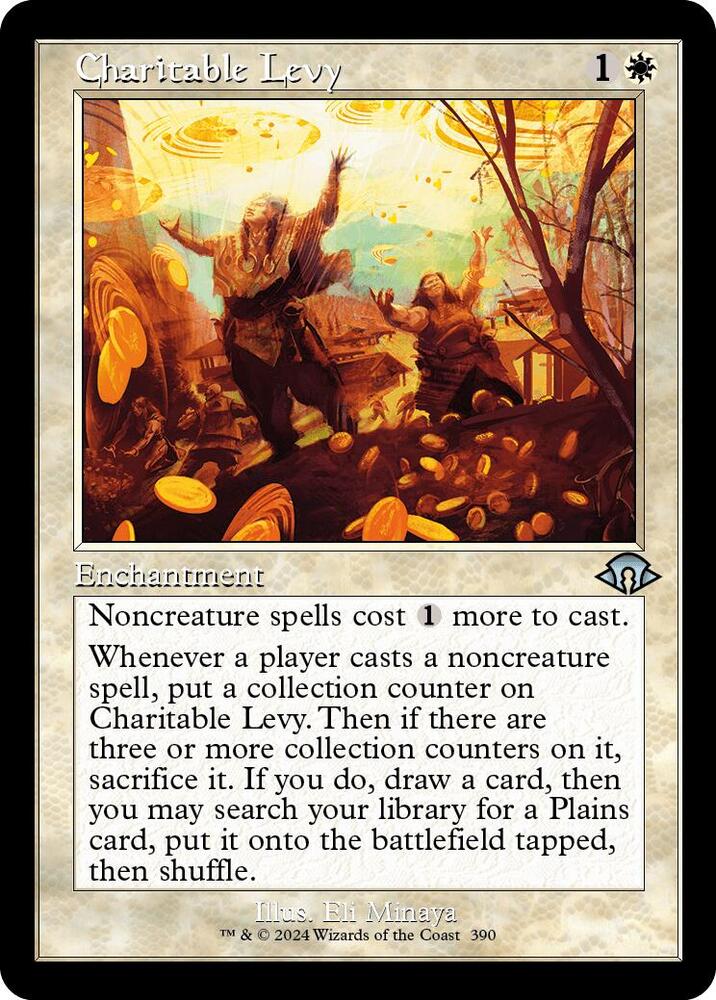 Charitable Levy (Retro Frame) (390) [Modern Horizons 3]