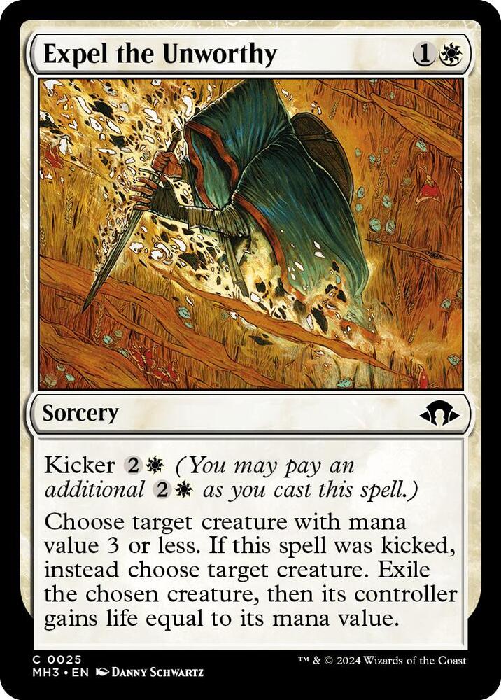 Expel the Unworthy (25) [Modern Horizons 3]