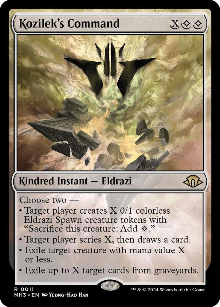Kozilek's Command (11) [Modern Horizons 3]