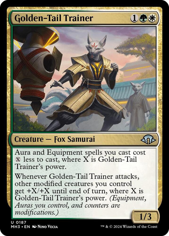 Golden-Tail Trainer (187) [Modern Horizons 3]
