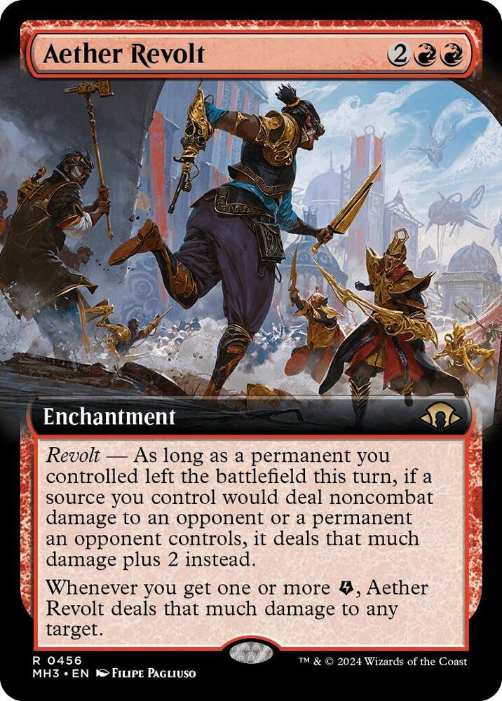 Aether Revolt (Extended Art) (456) [Modern Horizons 3]
