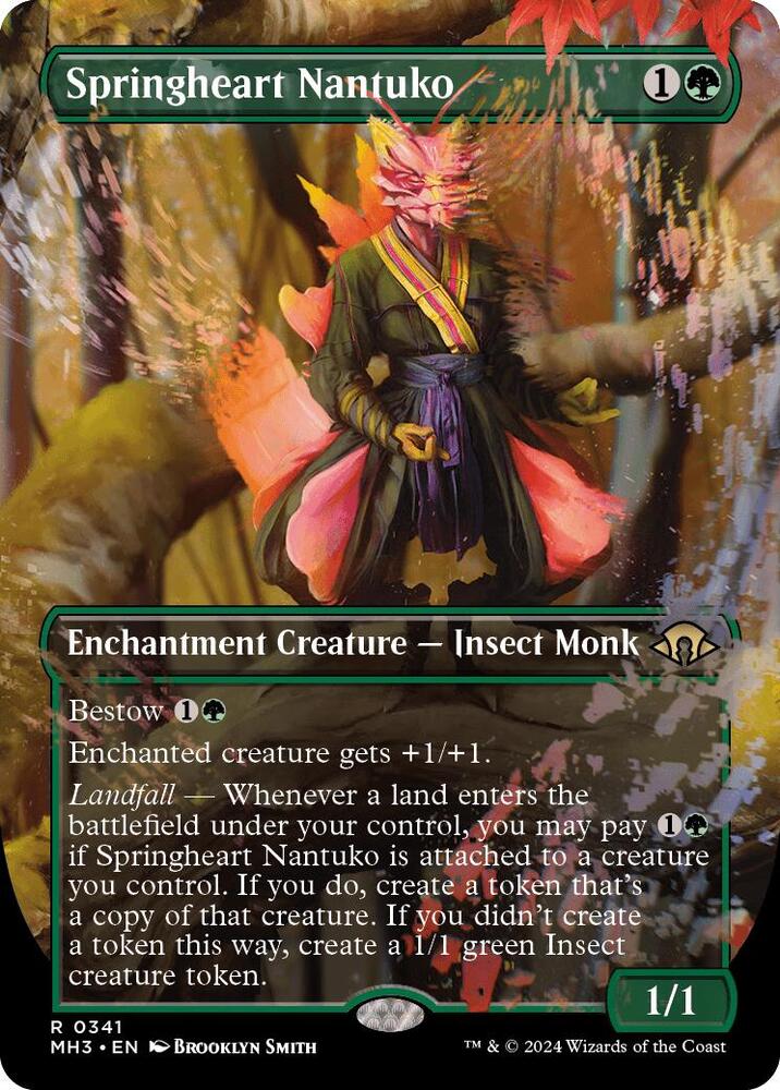 Springheart Nantuko (Borderless) (341) [Modern Horizons 3]