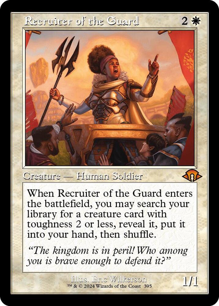 Recruiter of the Guard (Retro Frame) (395) [Modern Horizons 3]