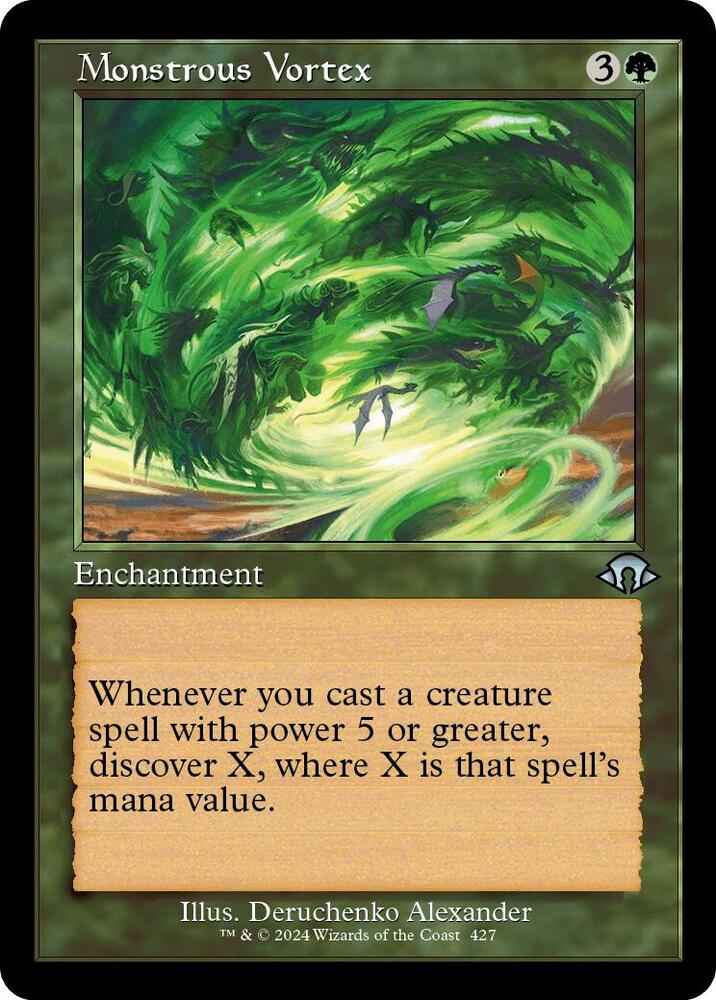 Monstrous Vortex (Retro Frame) (427) [Modern Horizons 3]