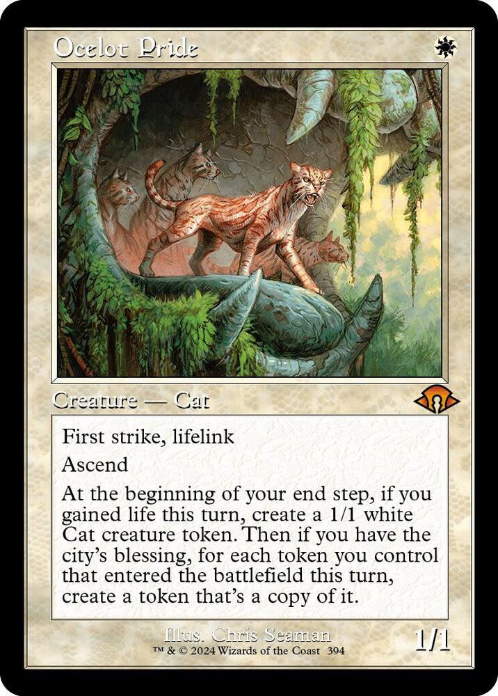 Ocelot Pride (Retro Frame) (394) [Modern Horizons 3]