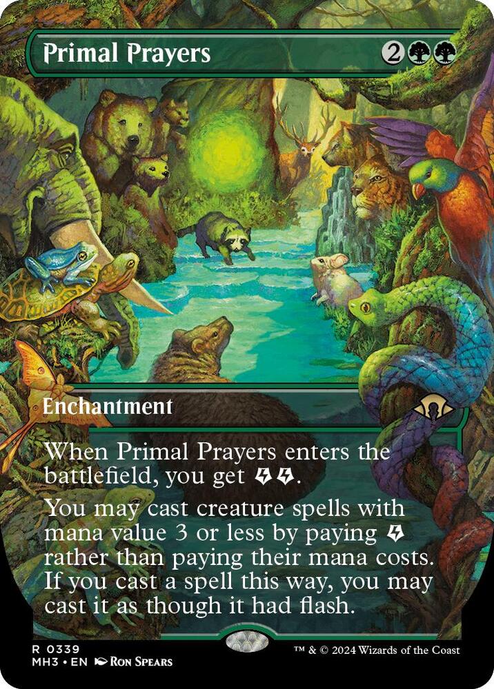 Primal Prayers (Borderless) (339) [Modern Horizons 3]