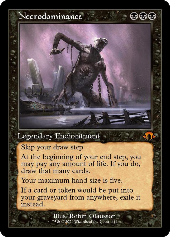 Necrodominance (Retro Frame) (411) [Modern Horizons 3]