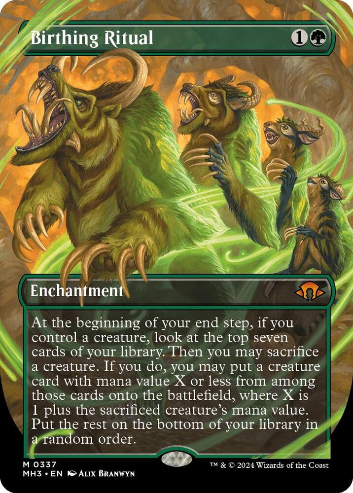 Birthing Ritual (Borderless) (337) [Modern Horizons 3]