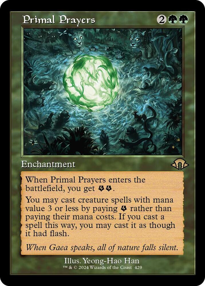 Primal Prayers (Retro Frame) (429) [Modern Horizons 3]