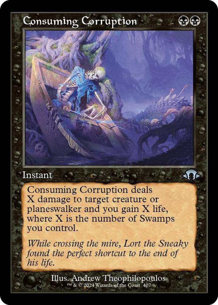 Consuming Corruption (Retro Frame) (407) [Modern Horizons 3]