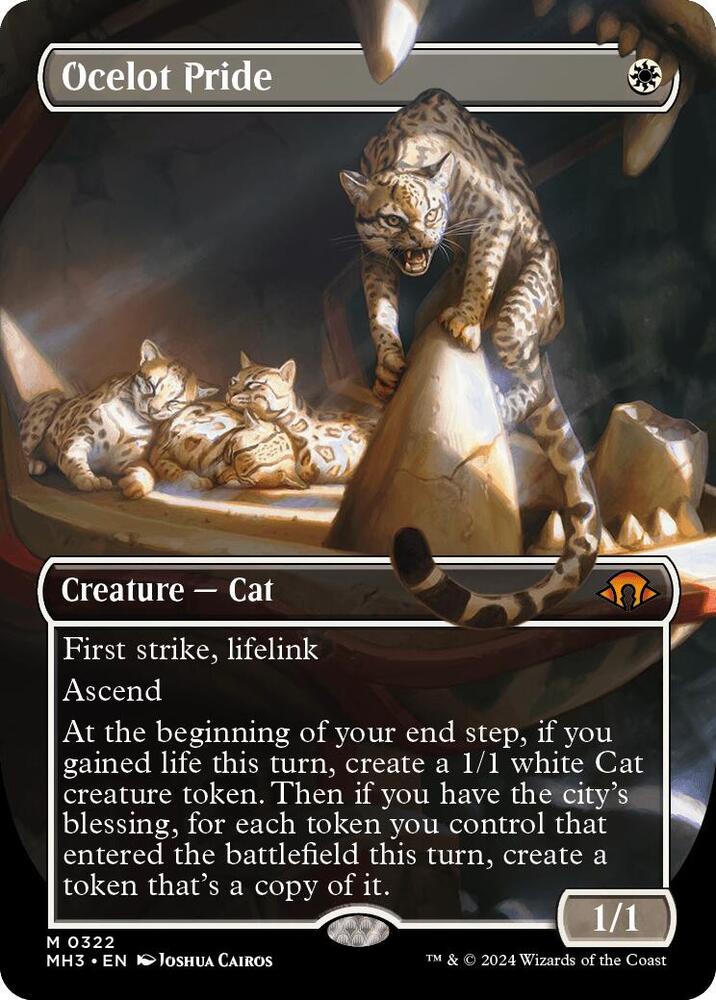 Ocelot Pride (Borderless) (322) [Modern Horizons 3]