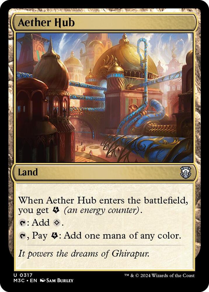 Aether Hub (317) [Modern Horizons 3 Commander]