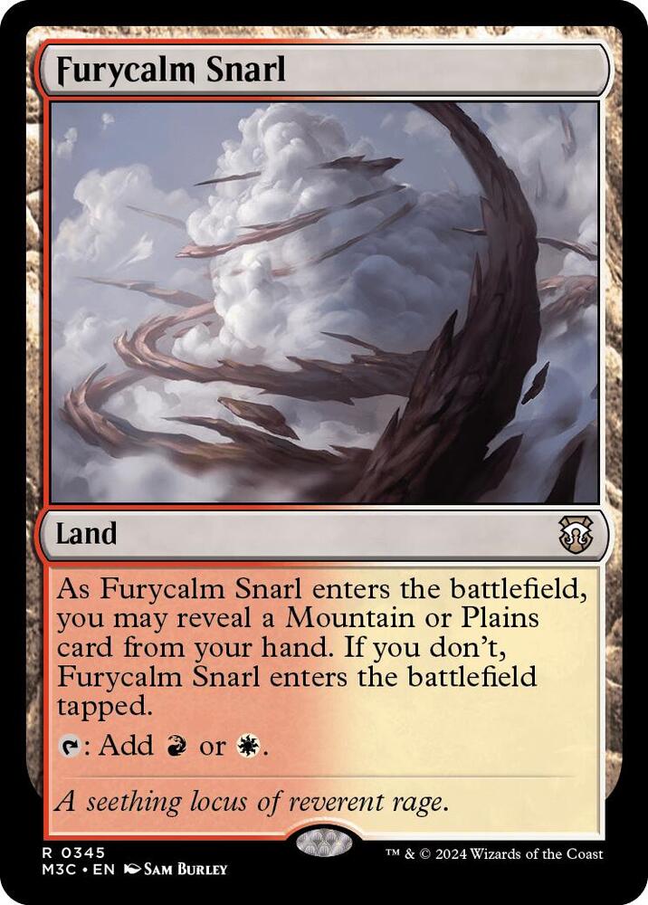 Furycalm Snarl (345) [Modern Horizons 3 Commander]