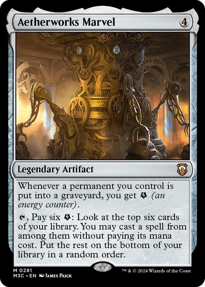 Aetherworks Marvel (281) [Modern Horizons 3 Commander]