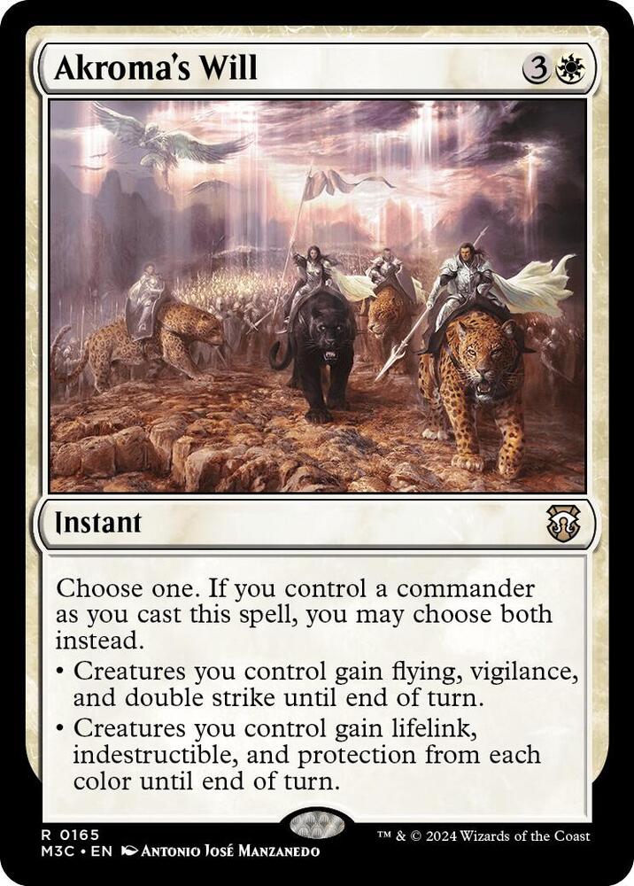 Akroma's Will (165) [Modern Horizons 3 Commander]