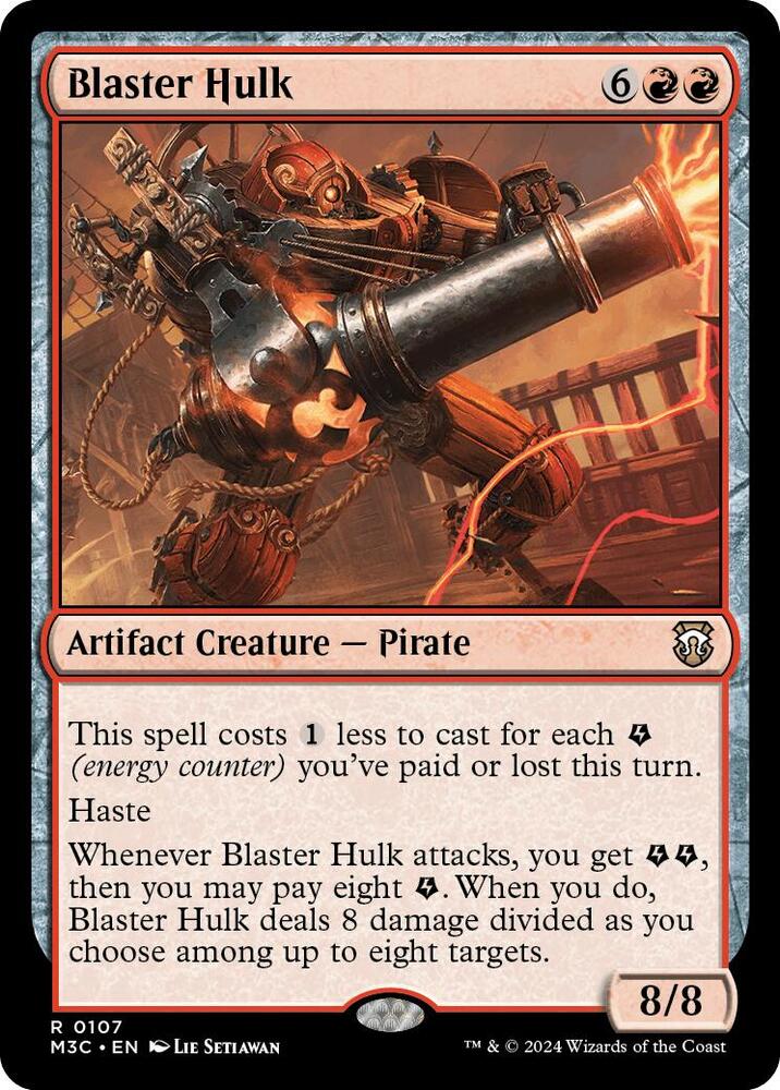 Blaster Hulk (107) [Modern Horizons 3 Commander]