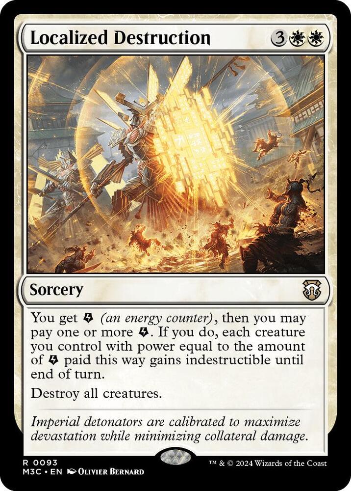Localized Destruction (93) [Modern Horizons 3 Commander]