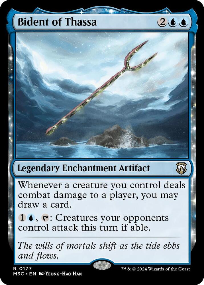 Bident of Thassa (177) [Modern Horizons 3 Commander]