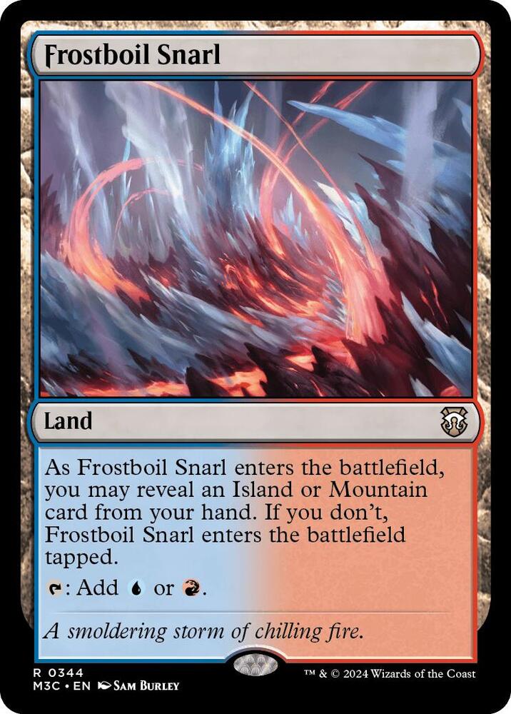 Frostboil Snarl (344) [Modern Horizons 3 Commander]