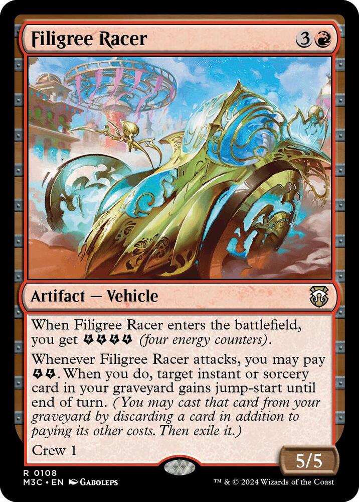 Filigree Racer (108) [Modern Horizons 3 Commander]
