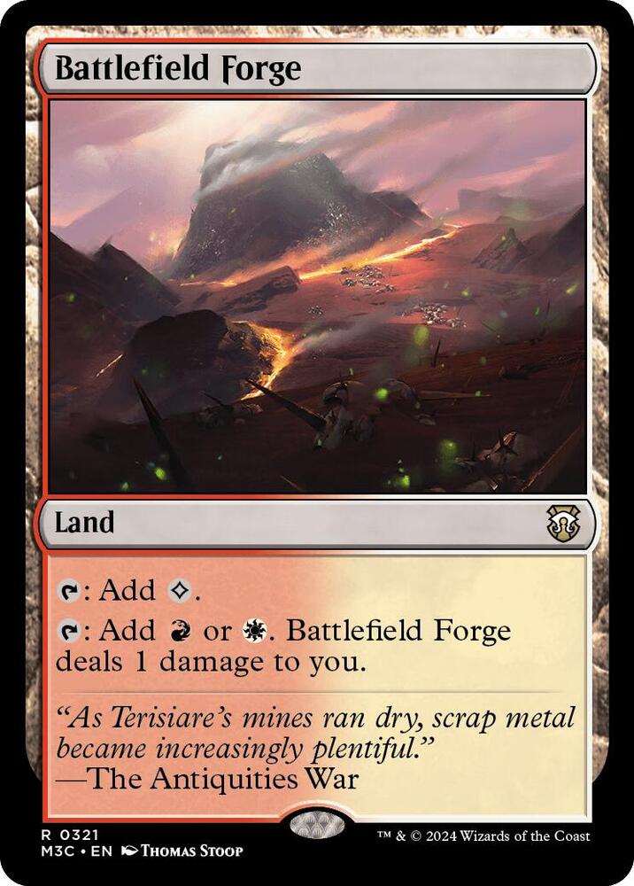 Battlefield Forge (321) [Modern Horizons 3 Commander]