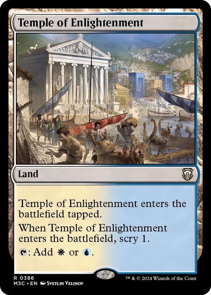 Temple of Enlightenment (386) [Modern Horizons 3 Commander]