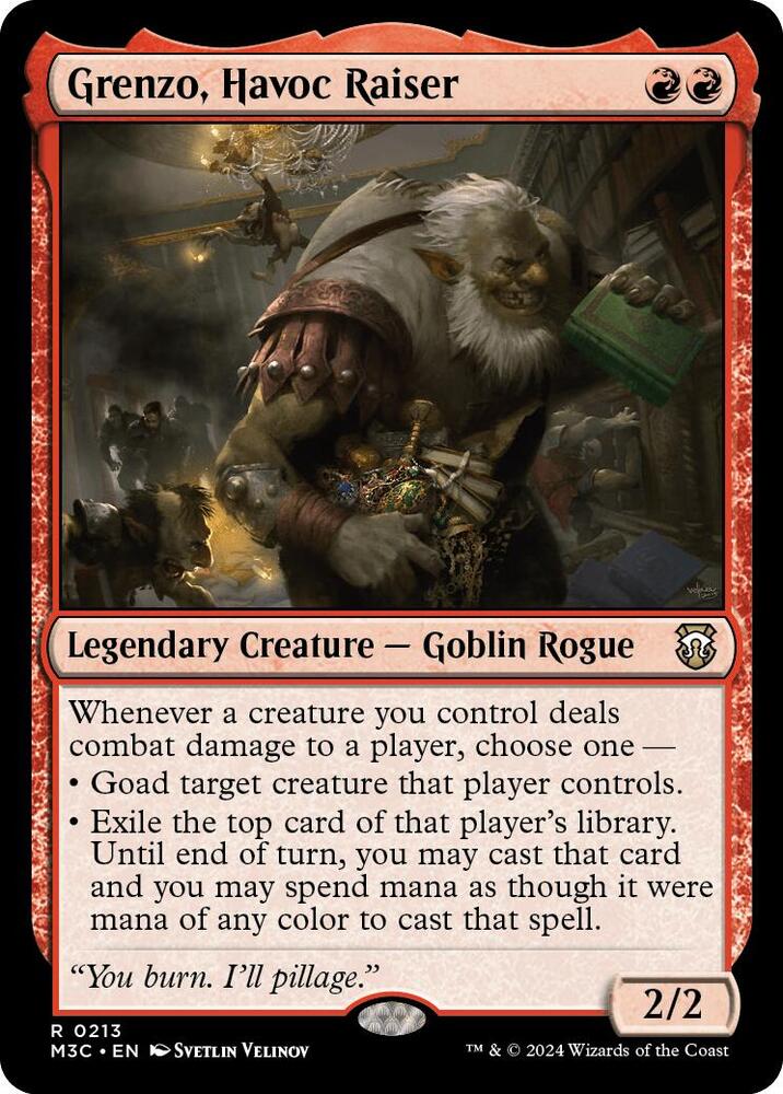 Grenzo, Havoc Raiser (213) [Modern Horizons 3 Commander]