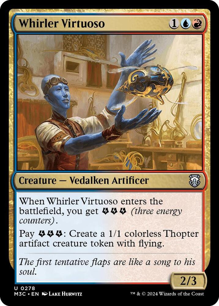 Whirler Virtuoso (278) [Modern Horizons 3 Commander]