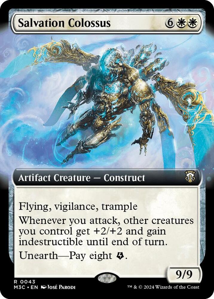 Salvation Colossus (Extended Art) (43) [Modern Horizons 3 Commander]