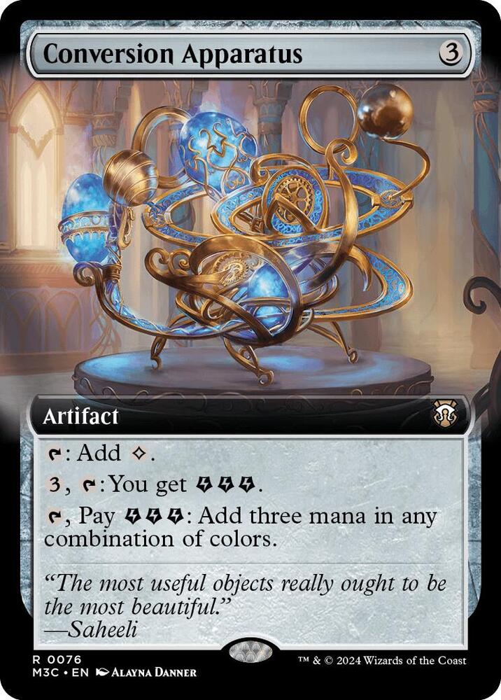 Conversion Apparatus (Extended Art) (76) [Modern Horizons 3 Commander]
