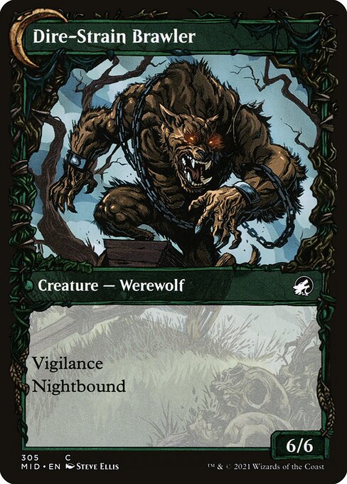 Tireless Hauler (Showcase) (305) [Innistrad: Midnight Hunt] [Showcase] Reverse