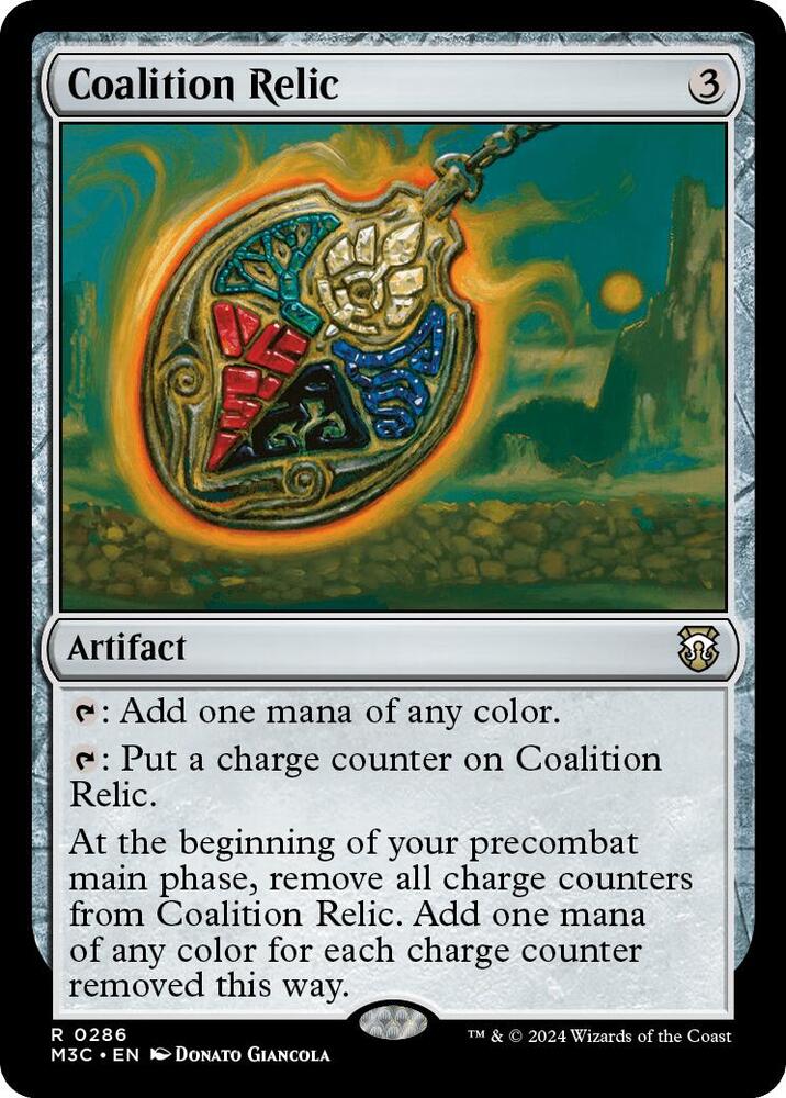 Coalition Relic (Ripple Foil) (286) [Modern Horizons 3 Commander]