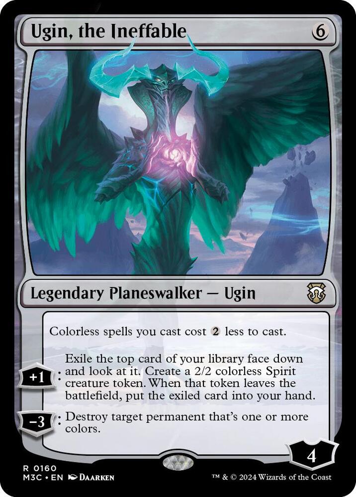Ugin, the Ineffable (160) [Modern Horizons 3 Commander]
