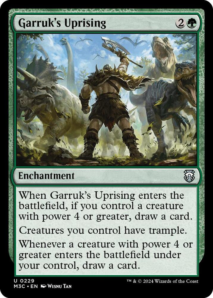 Garruk's Uprising (229) [Modern Horizons 3 Commander]