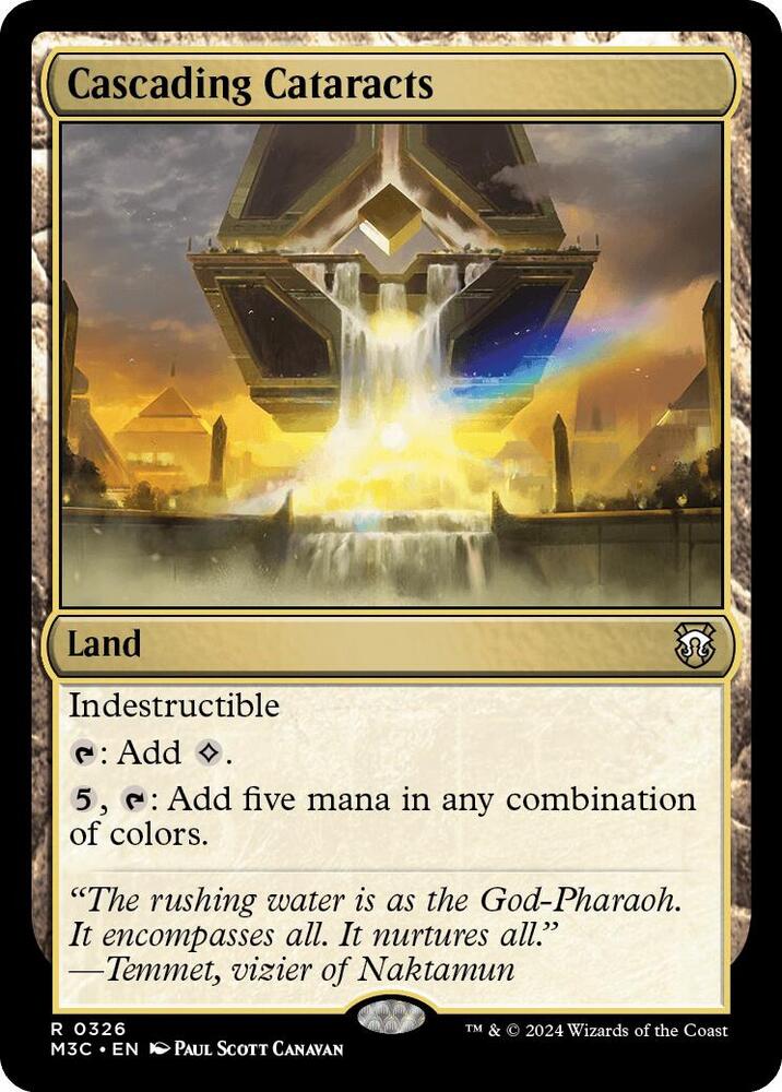 Cascading Cataracts (326) [Modern Horizons 3 Commander]