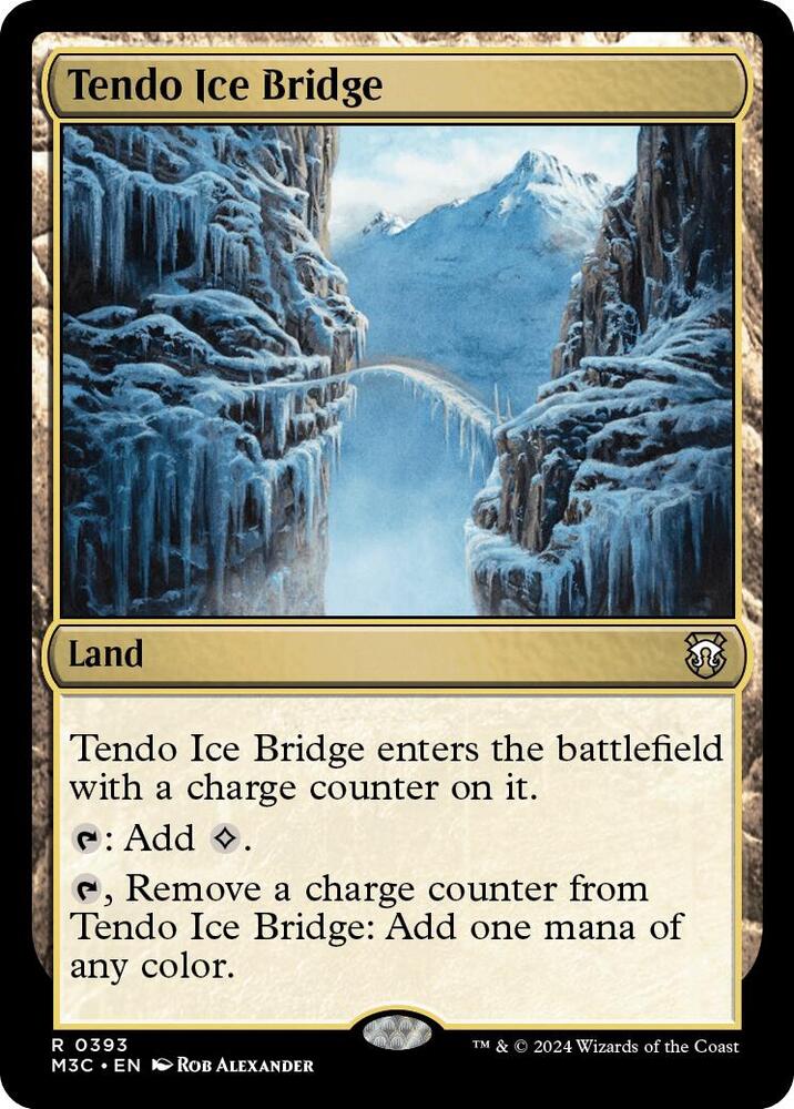 Tendo Ice Bridge (393) [Modern Horizons 3 Commander]
