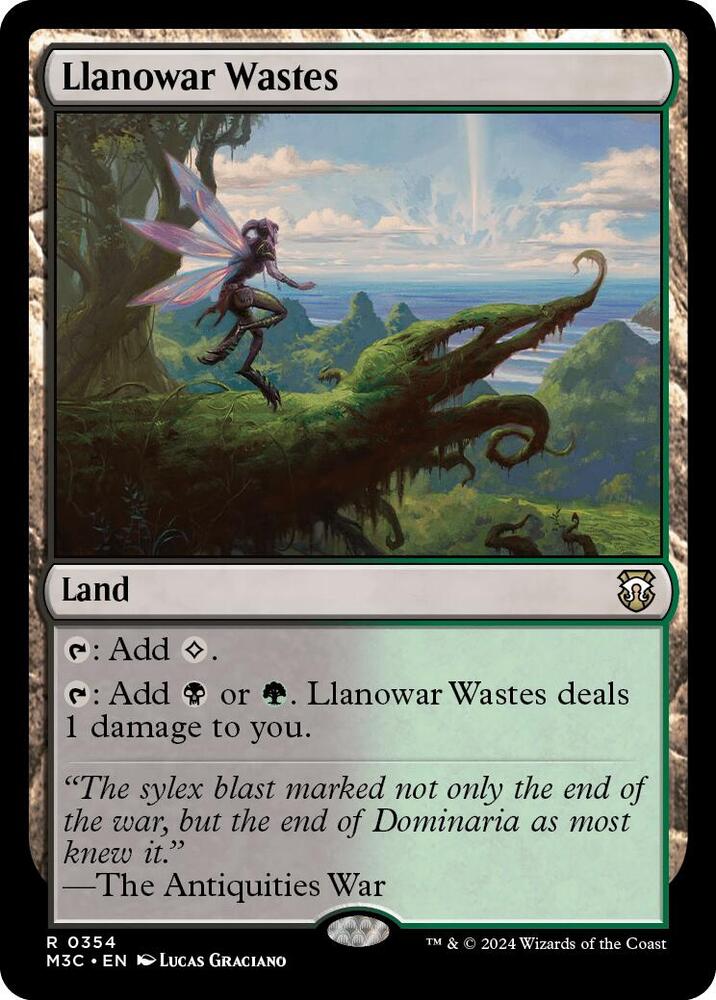 Llanowar Wastes (354) [Modern Horizons 3 Commander]
