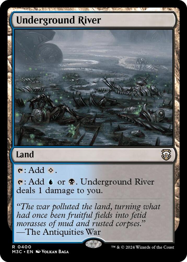 Underground River (400) [Modern Horizons 3 Commander]