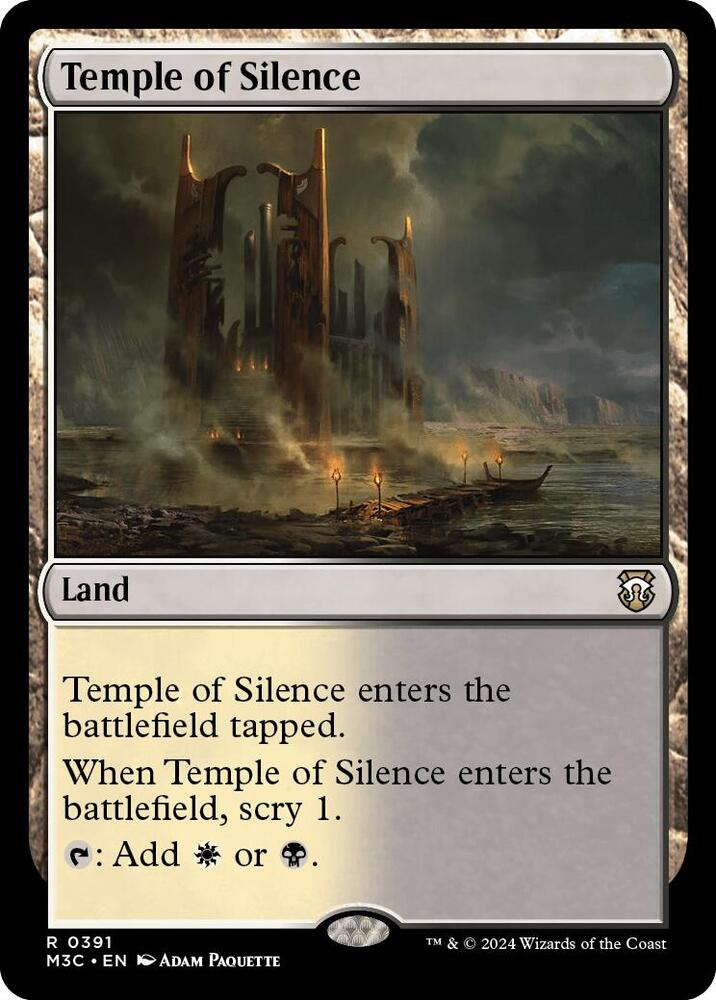 Temple of Silence (391) [Modern Horizons 3 Commander]