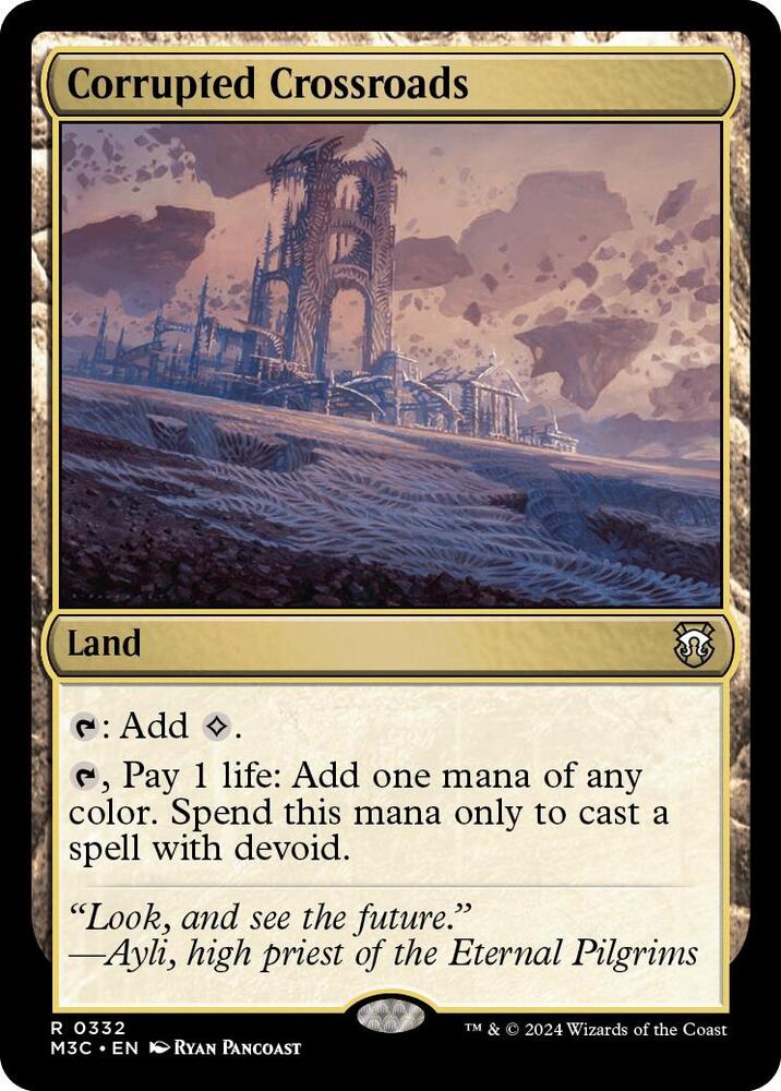 Corrupted Crossroads (332) [Modern Horizons 3 Commander]