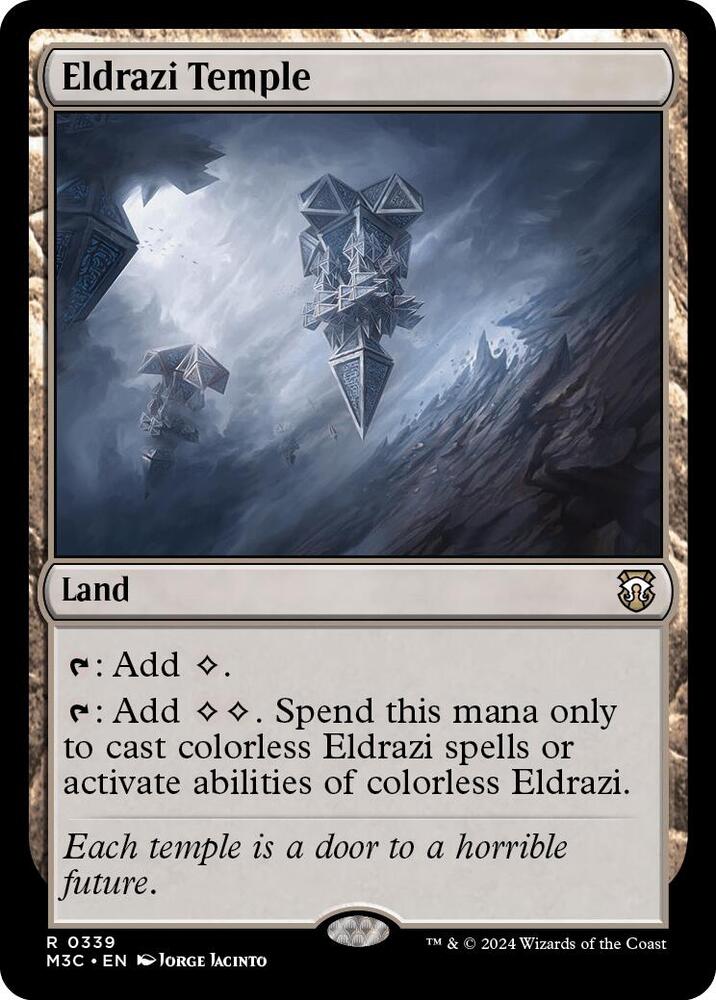 Eldrazi Temple (339) [Modern Horizons 3 Commander]