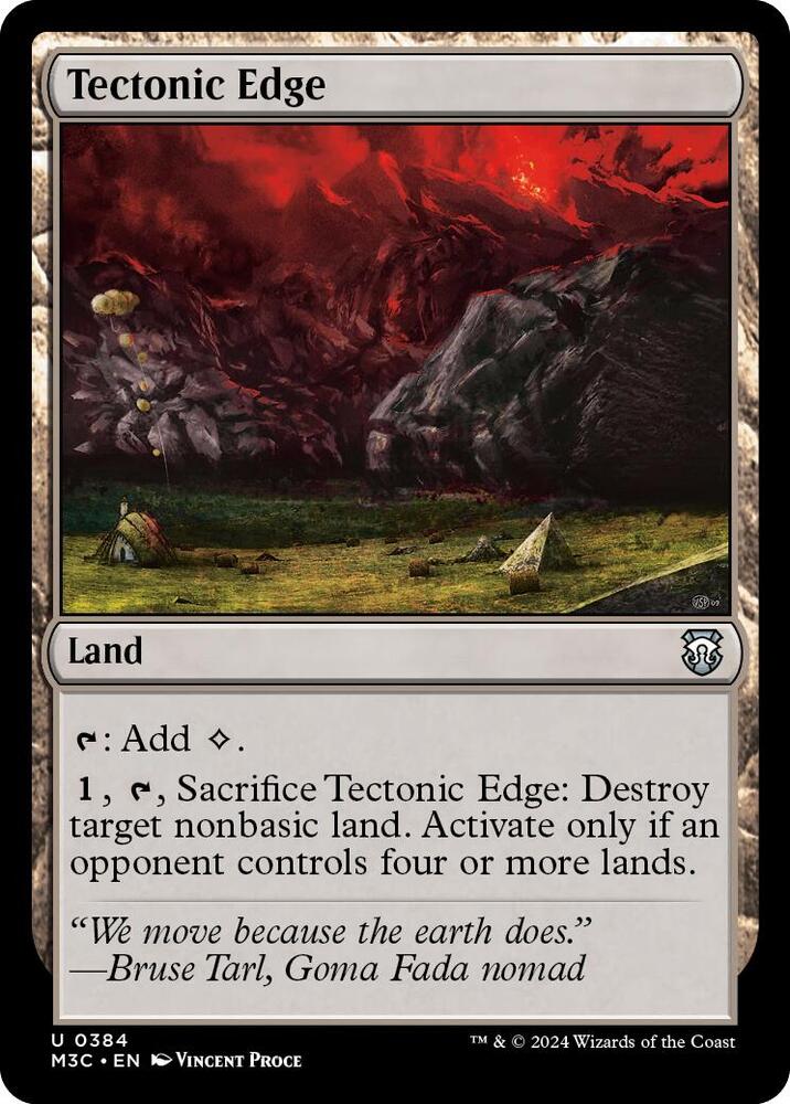 Tectonic Edge (384) [Modern Horizons 3 Commander]