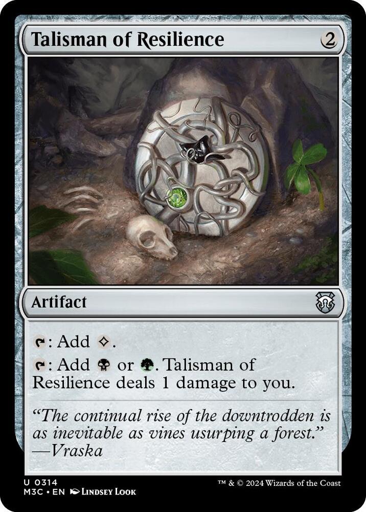 Talisman of Resilience (314) [Modern Horizons 3 Commander]