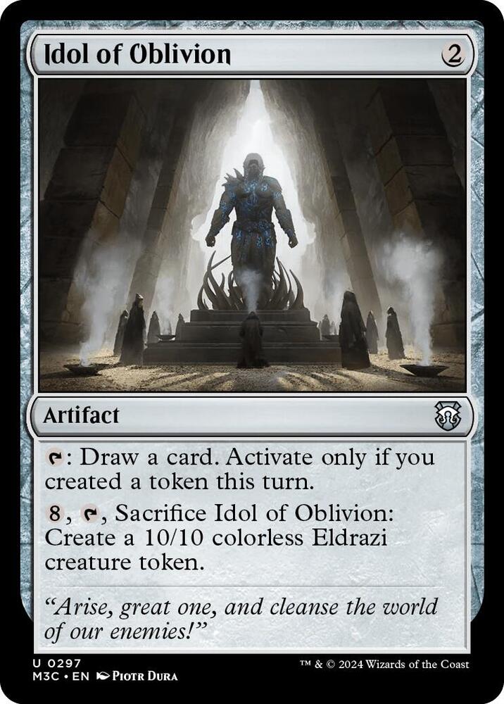 Idol of Oblivion (297) [Modern Horizons 3 Commander]