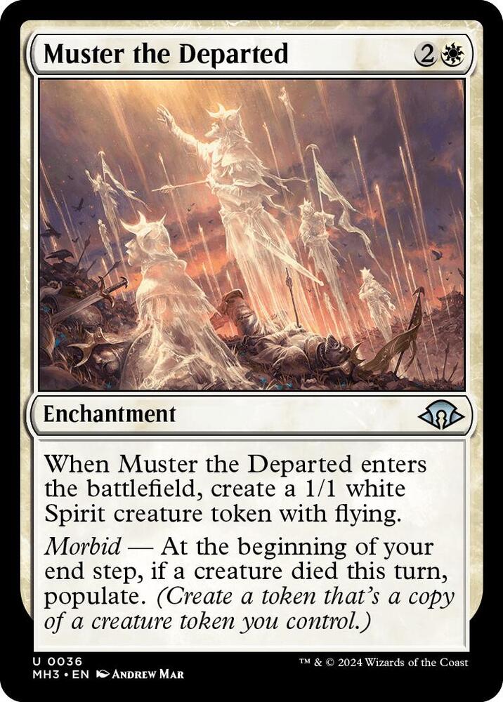 Muster the Departed (36) [Modern Horizons 3]